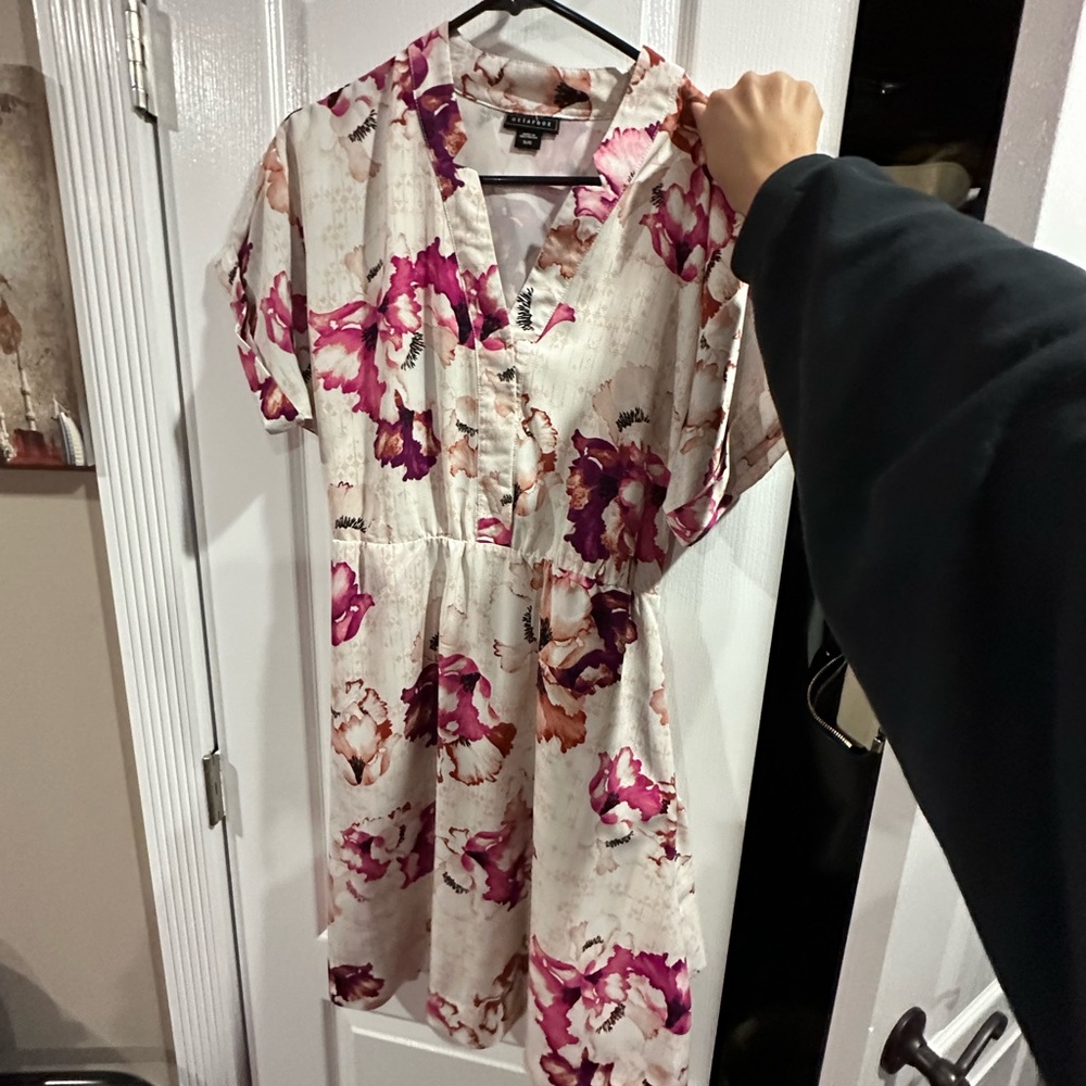 metaphor Floral Pink Dress